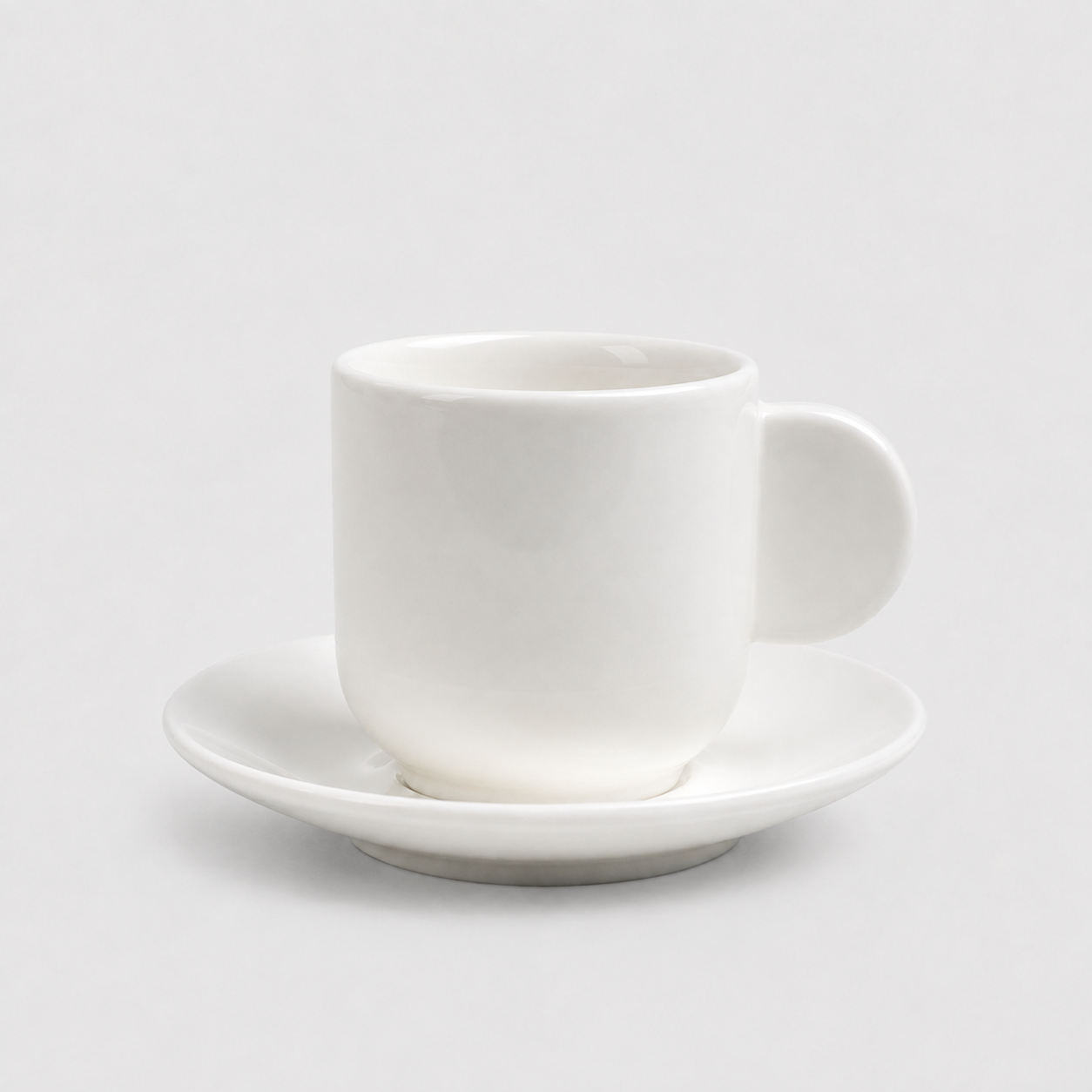 Nordic Ivory Ceramic Espresso Cup
