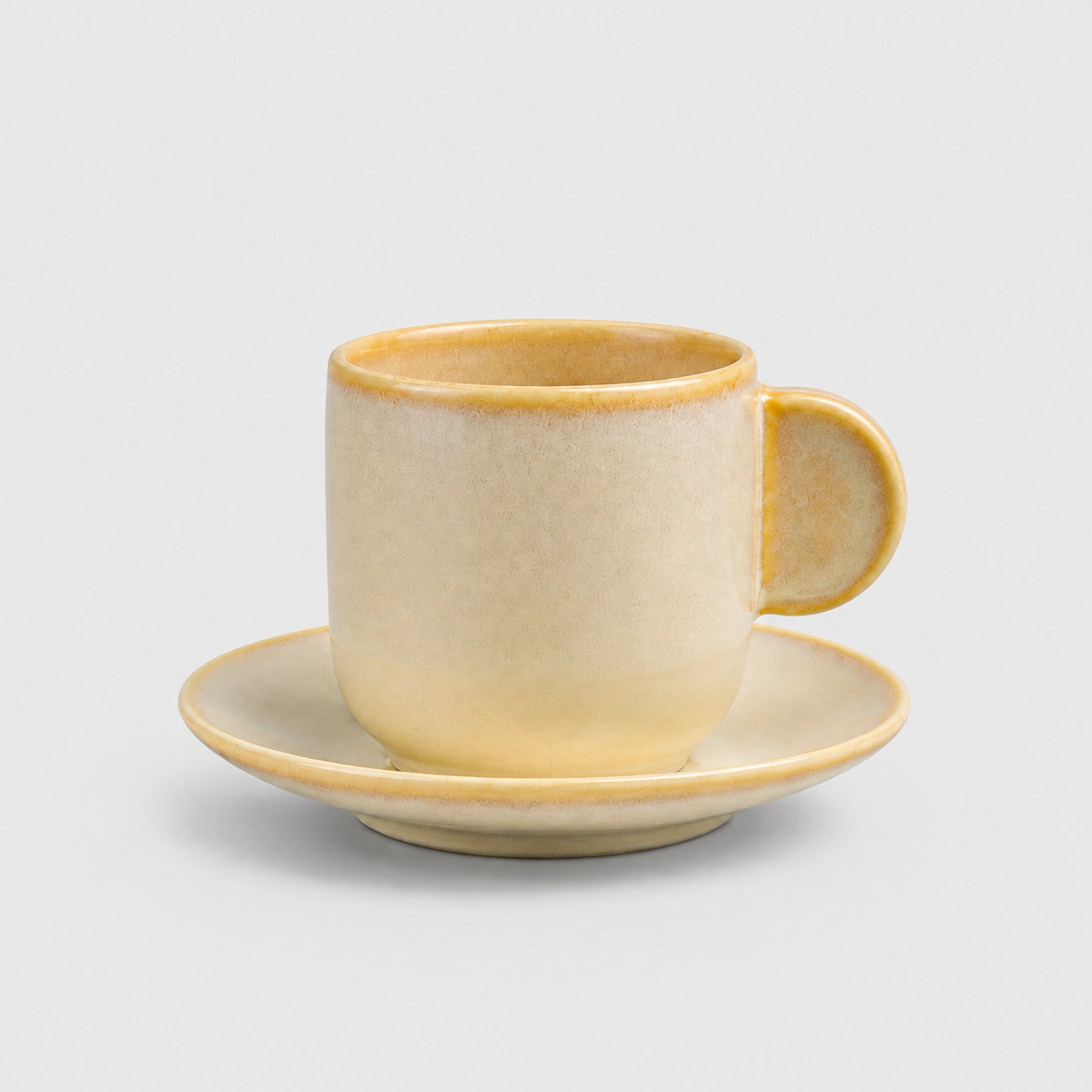 Warm Minimal Coffee Cup
